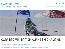 Tablet Screenshot of cara-brown.com